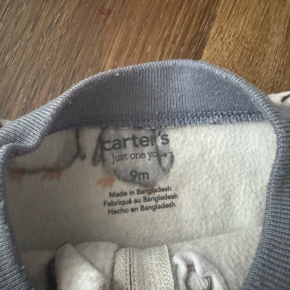 Bundle of Carter's 9M  Footed Pajamas - Picture 3 of 5